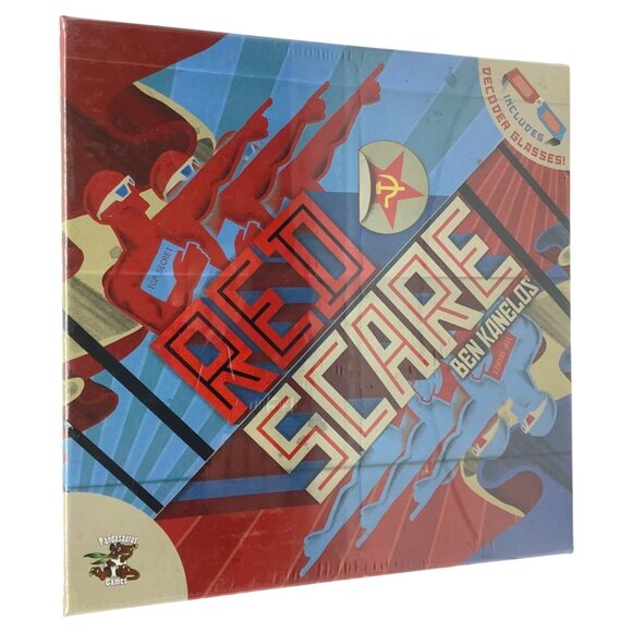 Red Scare Game Ben Kanelos Board Strategy Game Cold War Espionage Age 12+ NEW - Picture 1 of 4
